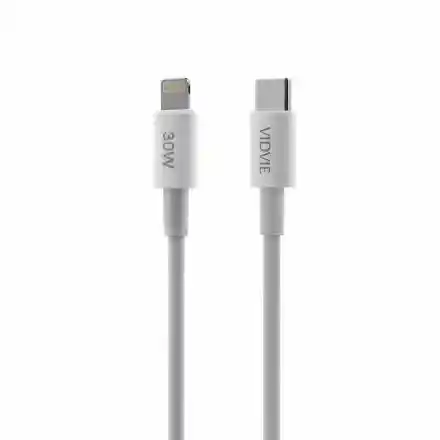 Cable Tipo C A Lightning Carga Para Iphone Vidvie Original 30w