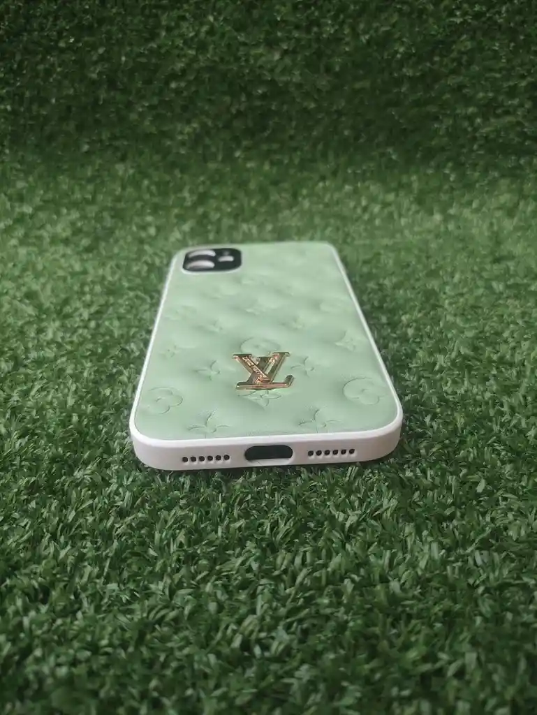 Iphone 11 Case De Lujo Louis Vuitton| Bordes Reforzados | Forro Protector | Apple | Carcasa | Funda | Anti Humedad | Iphone | Silicone | Full Proteccion