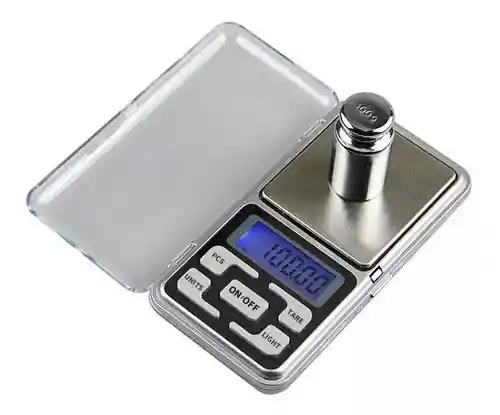 Balanza Bascula Pesa Gramera Joyeria Bolsillo 0.01g A 200 Gramos