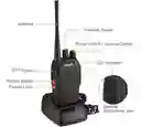 Radio Walkie Talkie Baofeng Bf-888s Uhf X2 Bateria 1500 Mah