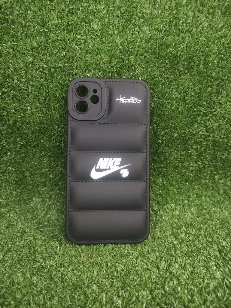 Iphone 11 Case De Lujo Nike| Bordes Reforzados | Forro Protector | Apple | Carcasa | Funda | Anti Humedad | Iphone | Silicone | Full Proteccion