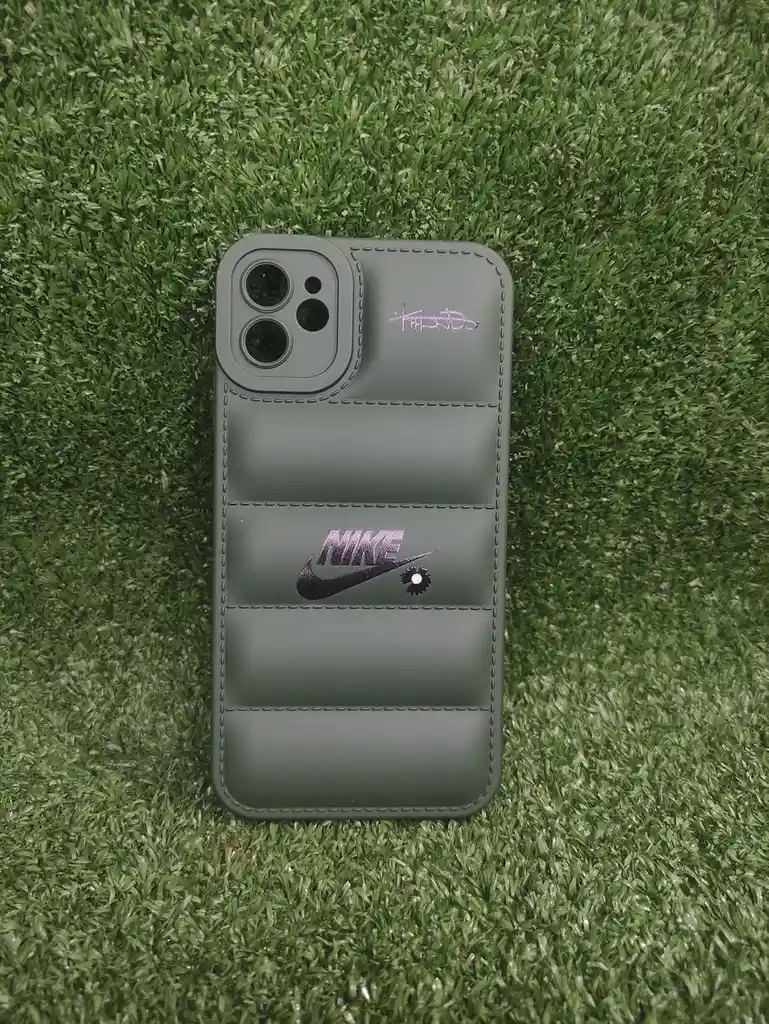 Iphone 11 Case De Lujo Nike| Bordes Reforzados | Forro Protector | Apple | Carcasa | Funda | Anti Humedad | Iphone | Silicone | Full Proteccion