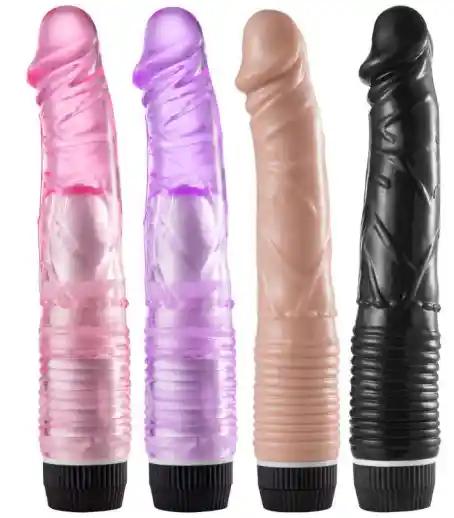 Dildo Vibrador Consolador, Fit Xl, 20cm Color Piel