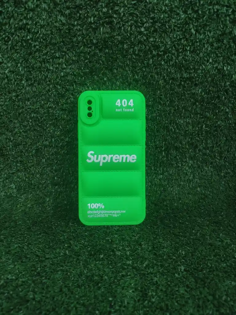 Iphone X Case De Lujo Supreme | Bordes Reforzados | Forro Protector | Apple | Carcasa | Funda | Anti Humedad | Iphone | Silicone | Full Proteccion