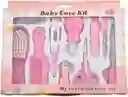 Set Kit De Cirugía Bebe Oferta Regalo Niña Cortauñas 10 Piezas Rosado