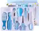 Set Kit De Cirugía Bebe Oferta Regalo Niño Cortauñas X 10 Piezas Azul