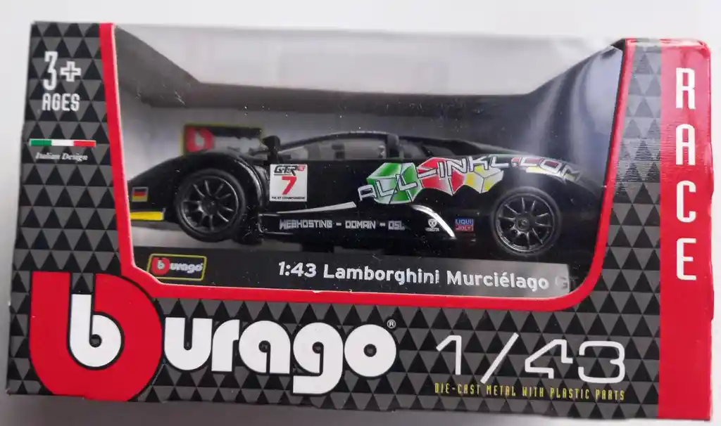 Carro De Colección Lamborghini Murciélago Gt Escala 1/43