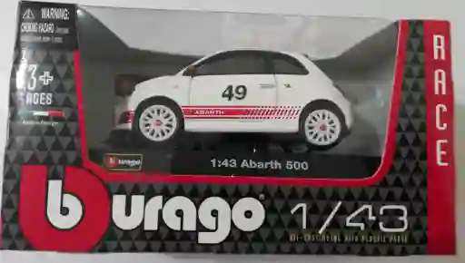 Carro De Colección Abarth 500 Numero 49 Escala 1/43