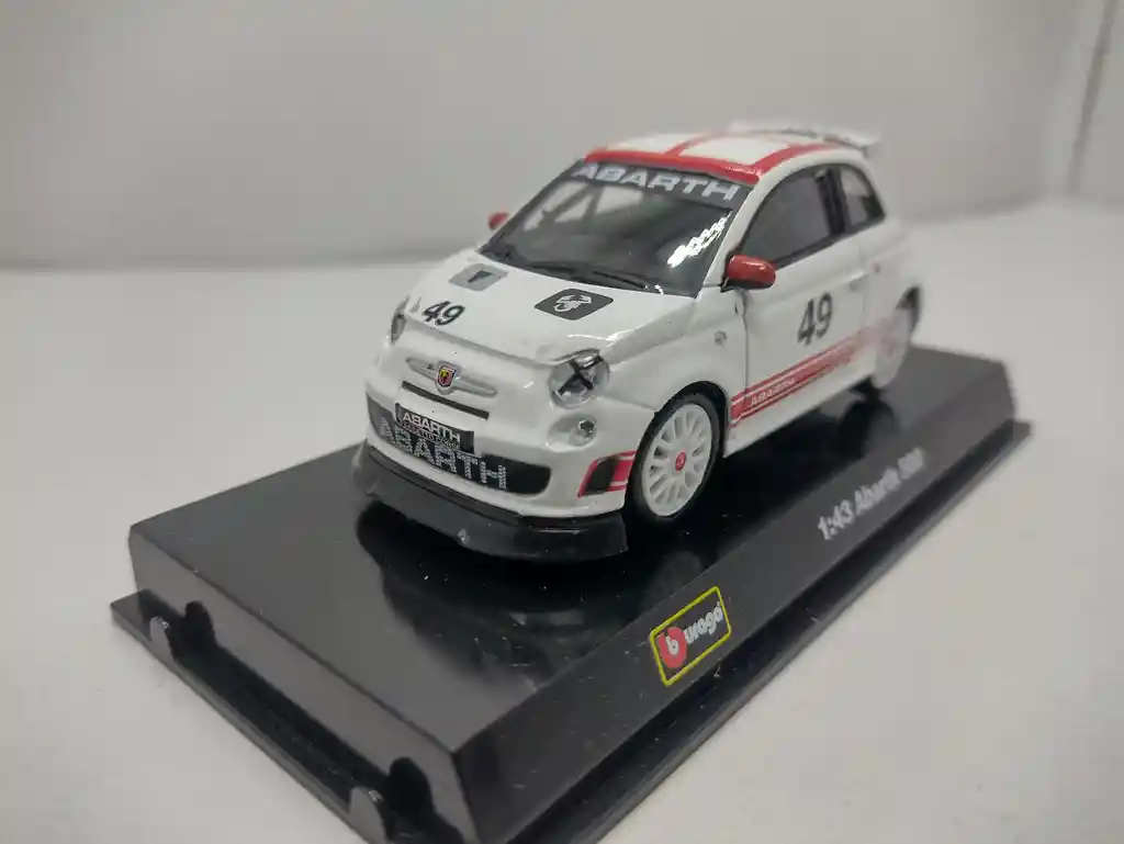 Carro De Colección Abarth 500 Numero 49 Escala 1/43