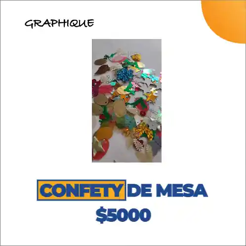 Confety De Mesa