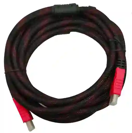 Cable Hdmi X 5 Mt Doble Filtro Mallado / Resolución 4k