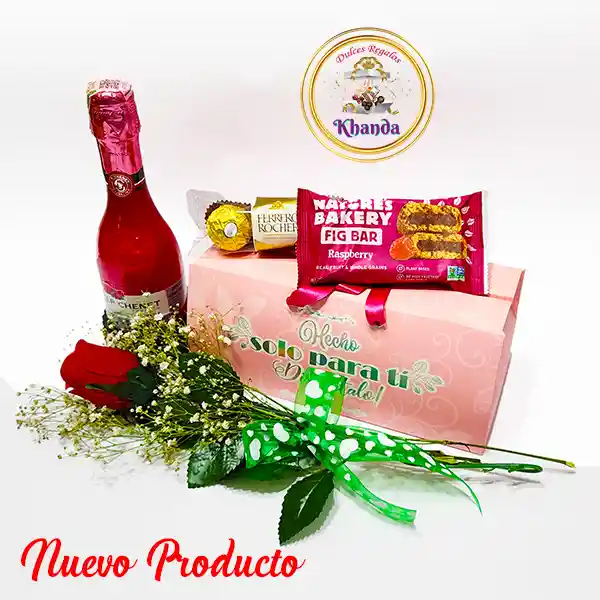 Caja Khanda Chocolates, Jp Chenet Y Rosa