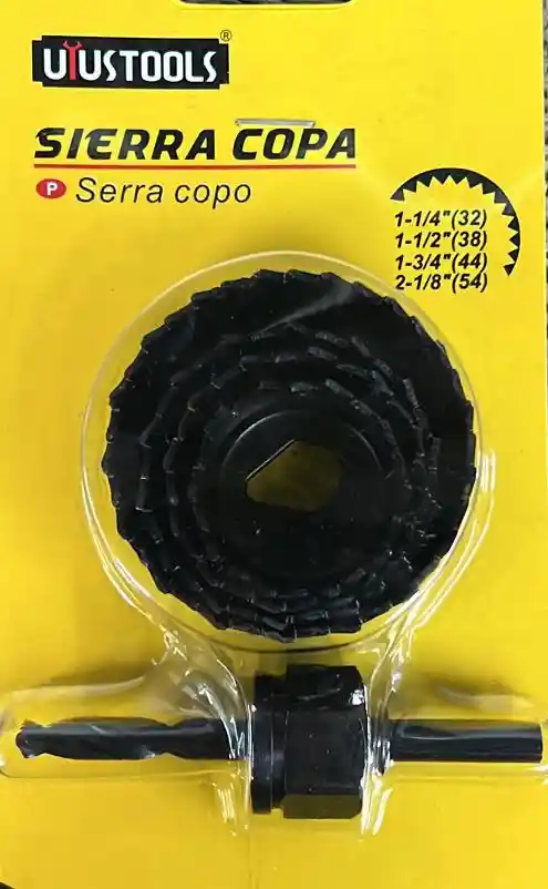 Copa Sierra Para Madera 5 Piezas Genérica