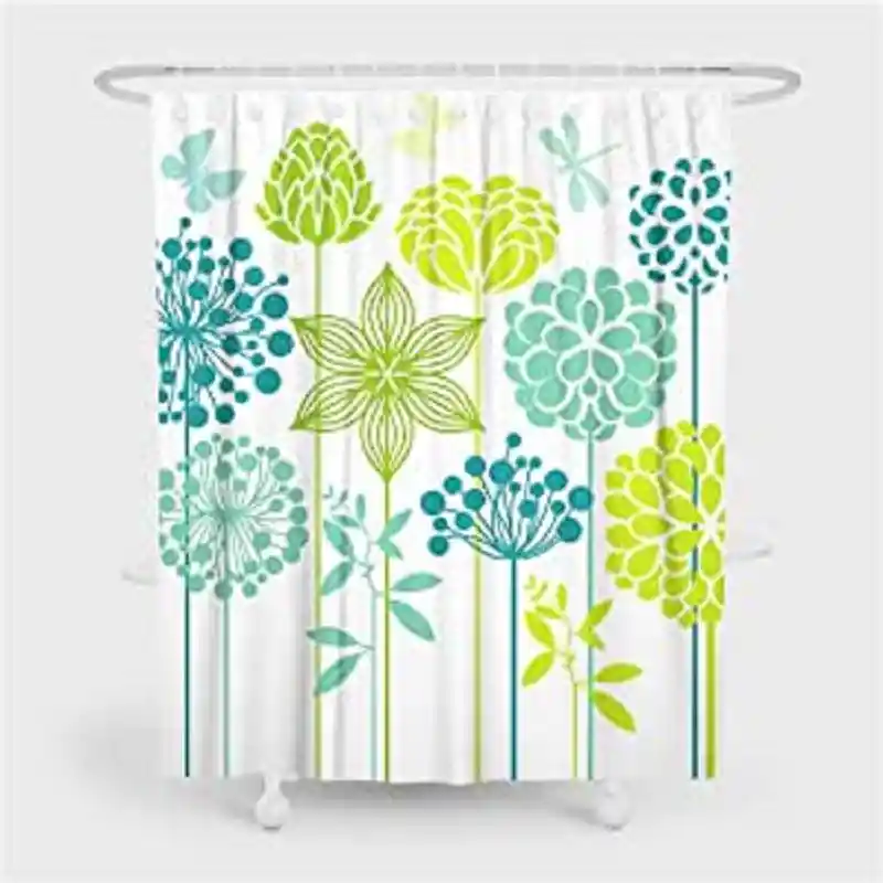 Cortina De Baño Impermeable 1.80 X 1.80 Cm