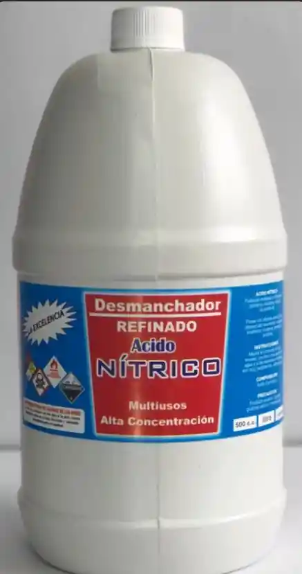 Acido Nitrico Galon Marca La Excelencia