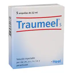 Traumeel Analgésico Solución Inyectable
