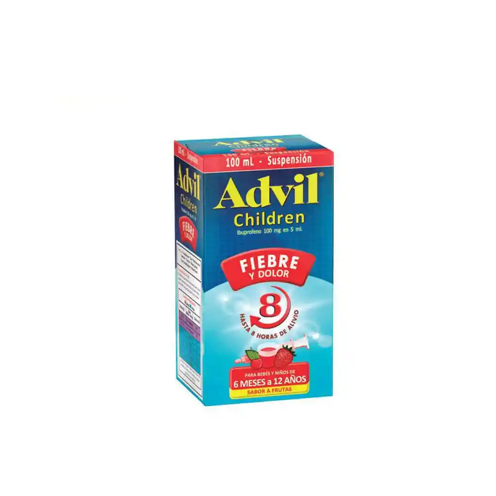 Advil Children | Ibuprofeno 100 Ml | Jarabe | Oral |pfizer S.a.s.