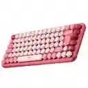 Logitech Teclado Pop Keys Mecánico Bluetooth & Logi Bolt Color Rosa