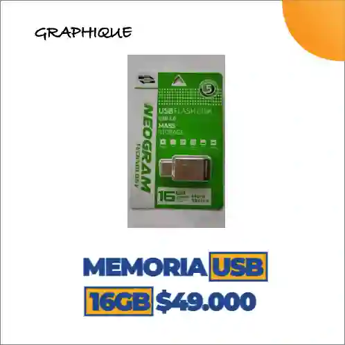 Memoria Usb De 16 Gb