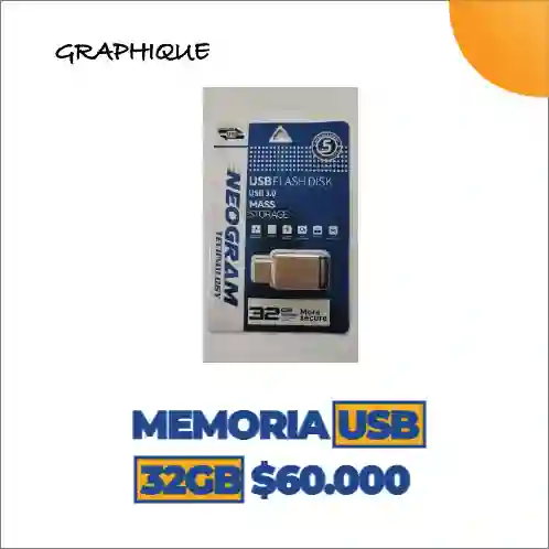 Memoria Usb De 32 Gb
