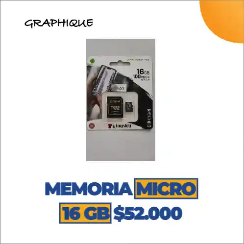 Memoria Micro De 16 Gb