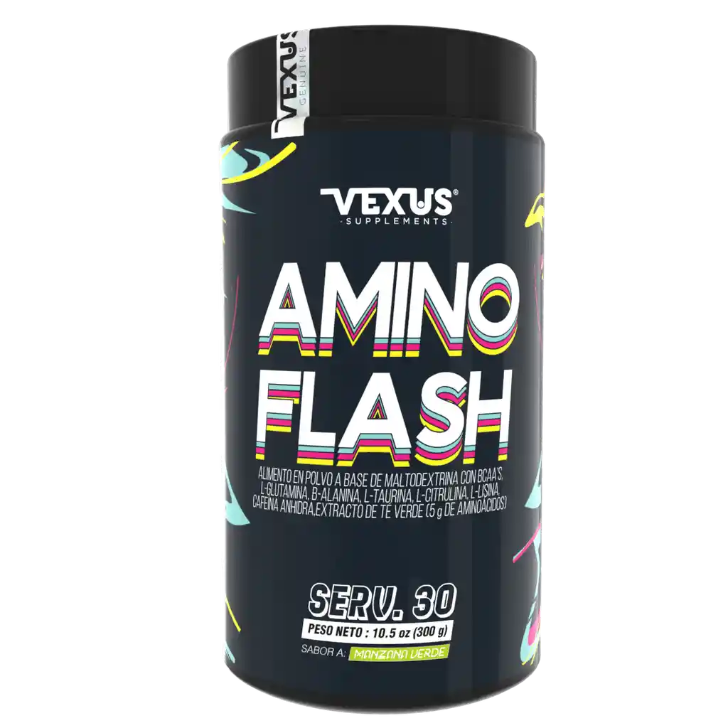 Amino Flash 30 Servicios Manzana Verde