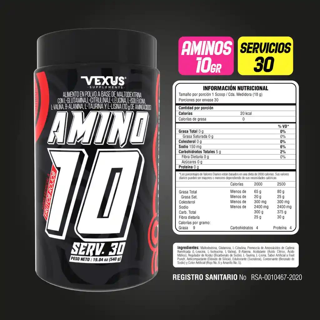 Amino 10 30 Servicios Manzana Verde