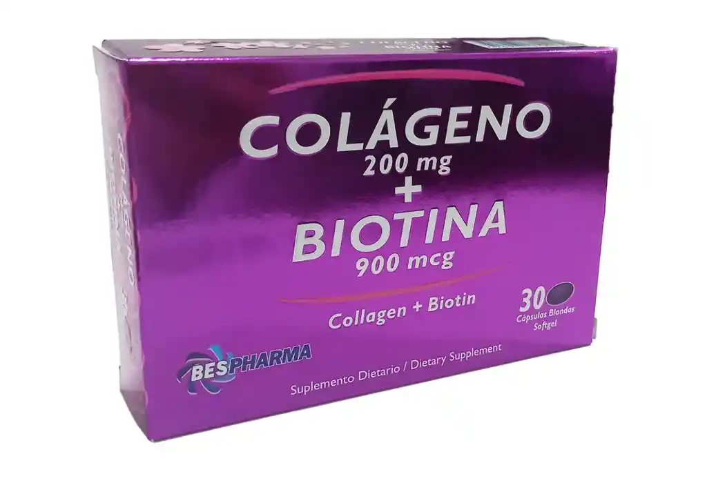 Colágeno + Biotina 30 Softgel