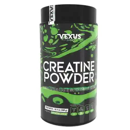 Creatine Powder 300 Gr Manzana Verde