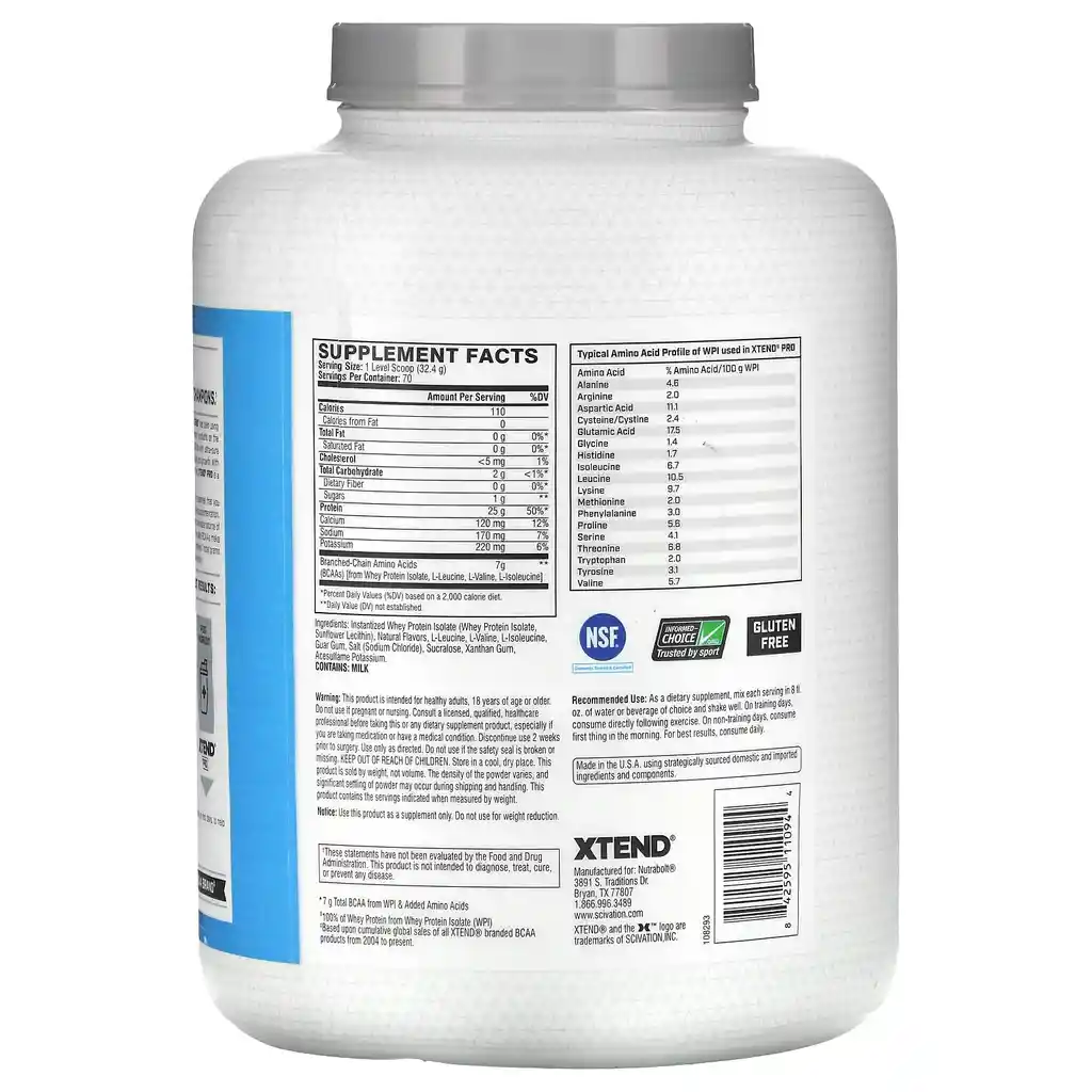 Xtend Pro Whey Isolate 5 Lb