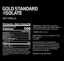 Gold Standard 100% Isolate 3 Lb Vanilla