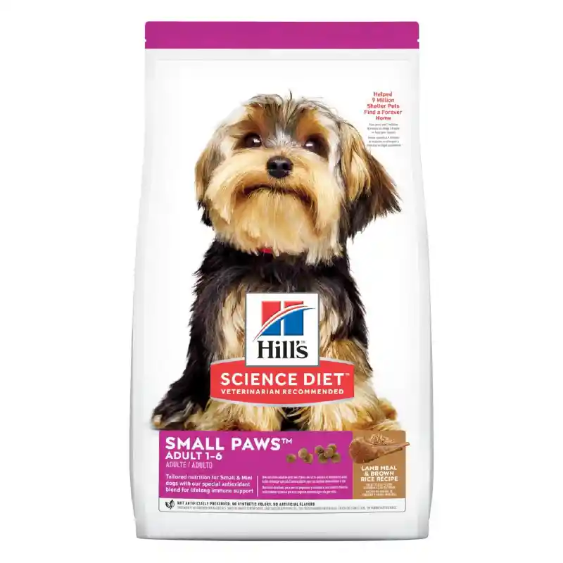 Adult Small Paws Cordero 2.04 Kg