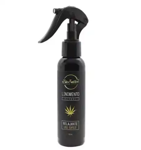 Linimento Herbal Cannabis* 115 Ml Biosativa