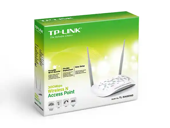  Accespoint Tp-Link Tlwa801N N 300 Mbps 