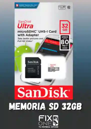 Memoria Sd 32 Gb Sandisk Original