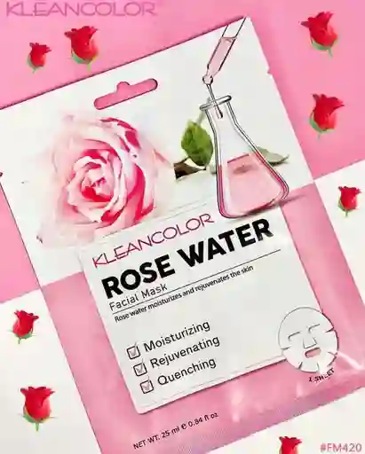Mascarilla Agua De Rosas