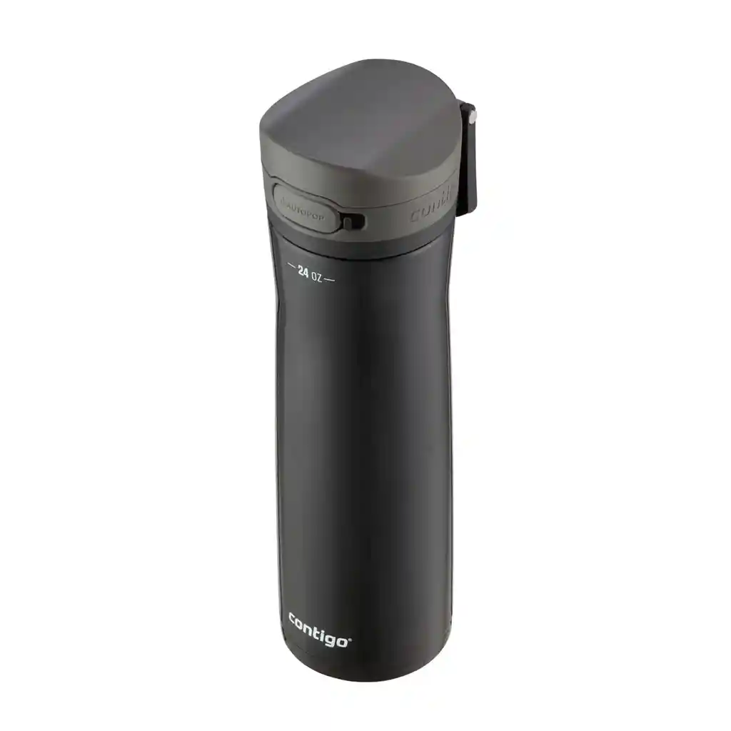 Vaso Térmico Metalico Agua Cafe Contigo Jackson Autopop Acero 709ml Negro