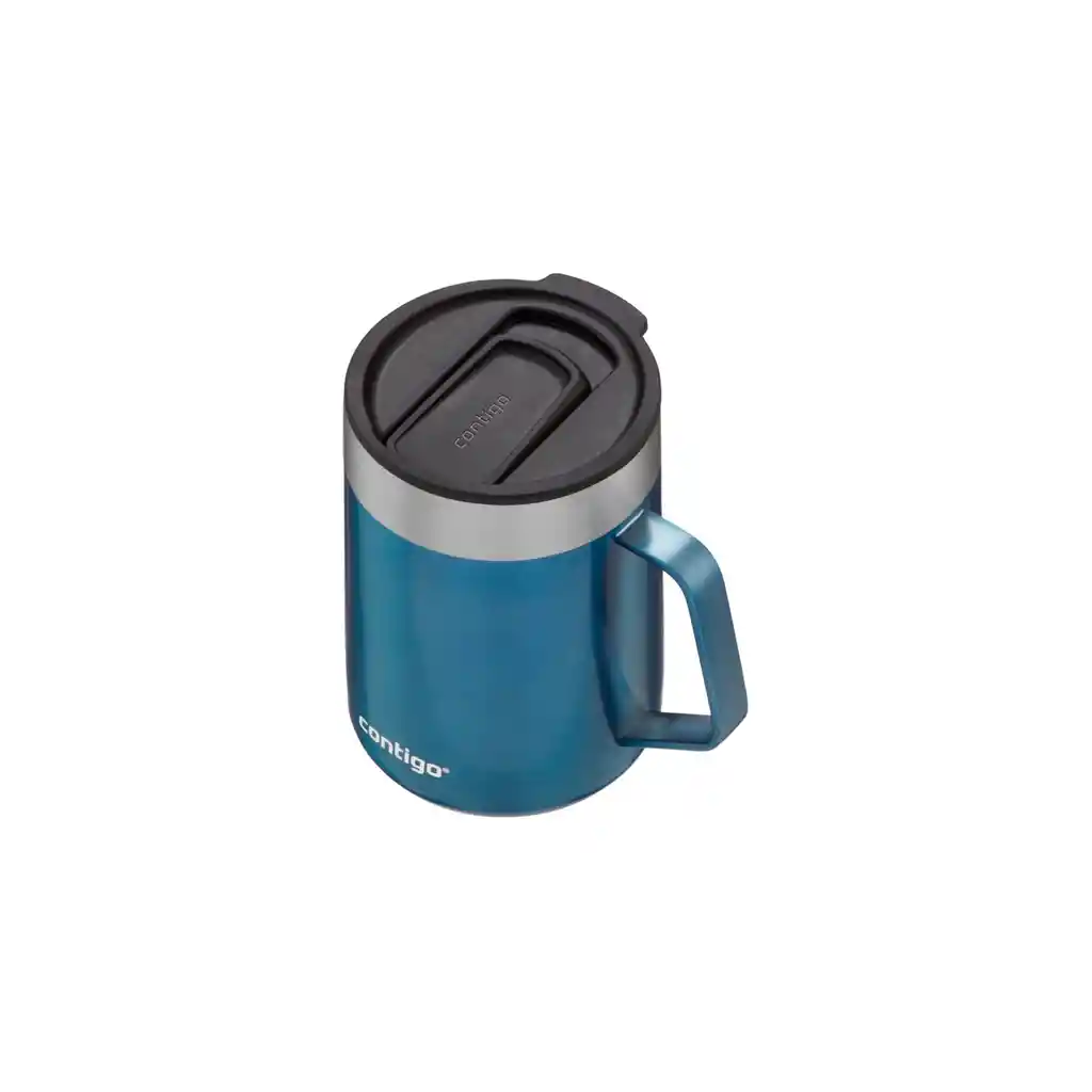 Taza Térmica Contigo Streeterville Vaso Cafe Acero 414ml Azul