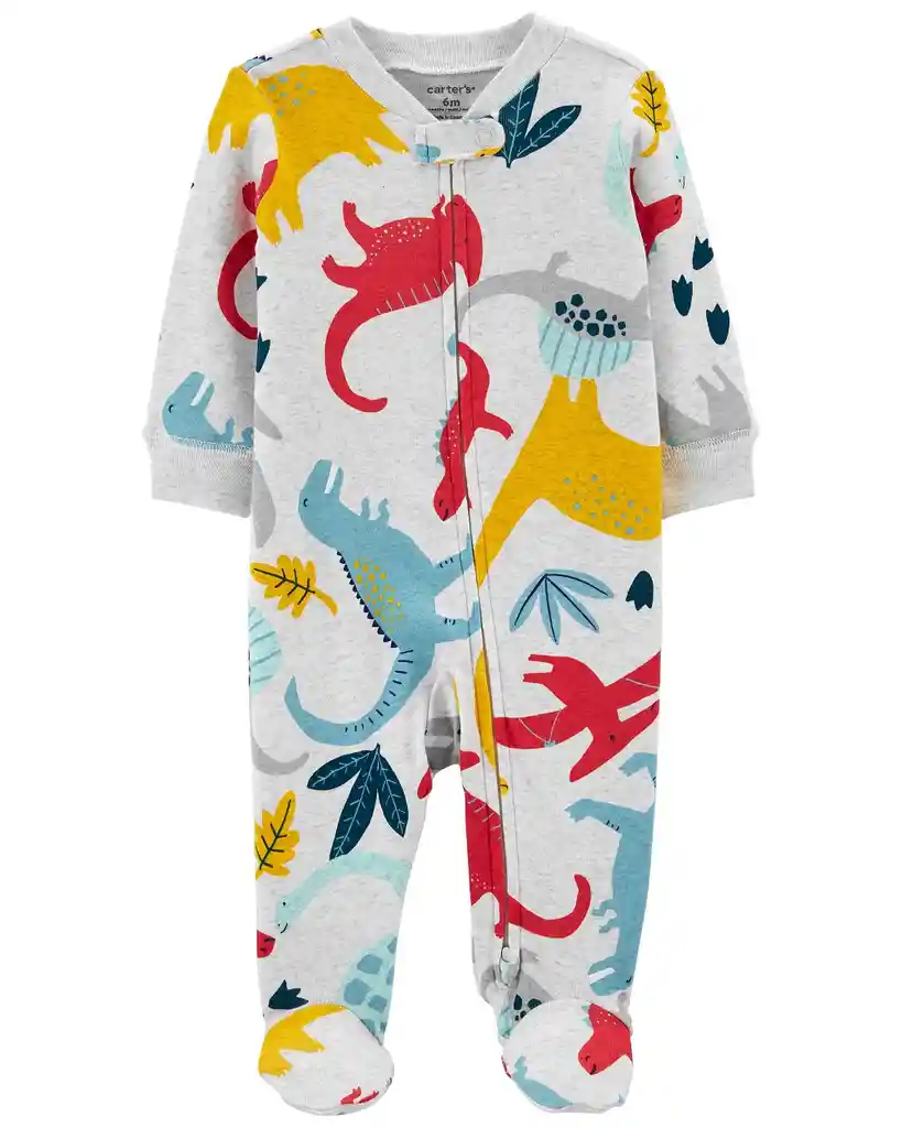 Ropa Carter Pijama Dino Gris