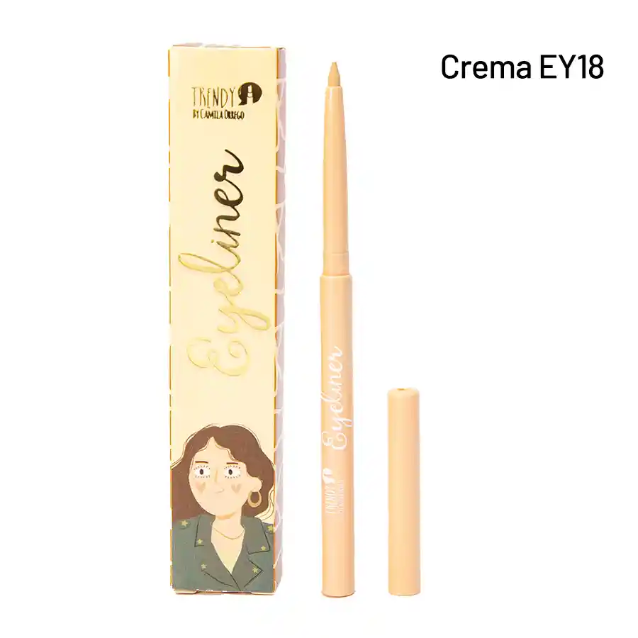  Lapiz De Ojos TRENDY Crema Ey8 