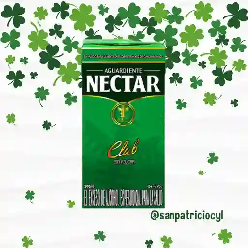 Aguardiente Nectar Club Sin Azucar