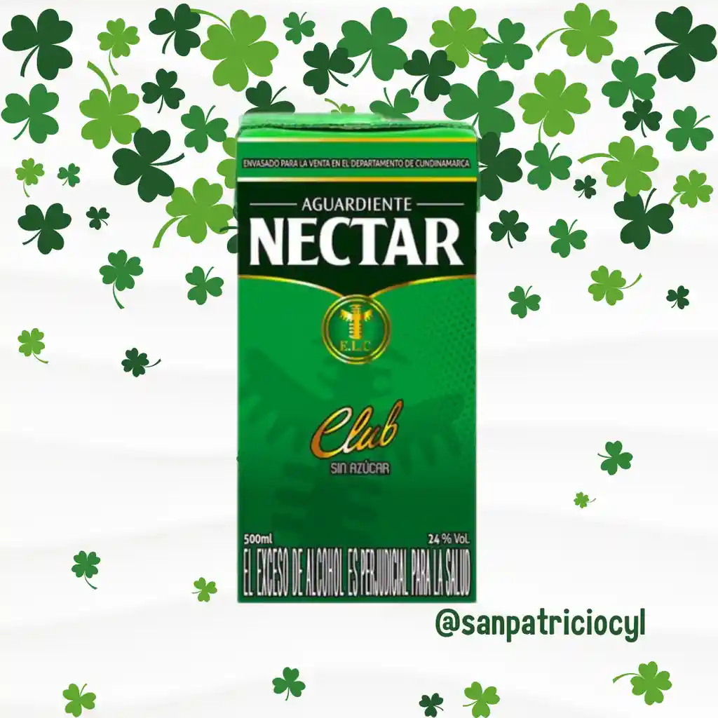 Aguardiente Nectar Club Sin Azucar