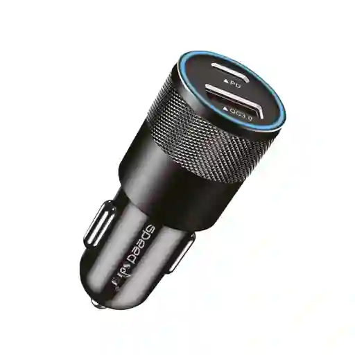 Cargador Carro 20w Pd Sg-94c Usb-c + Usb