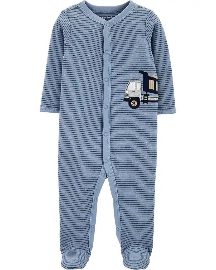 Ropa Carter Pijama Camion Azul 0 Meses