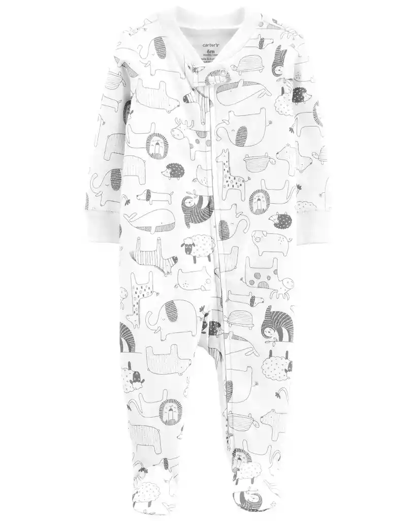 Ropa Carter Pijama Blanca Pereza 6 Meses