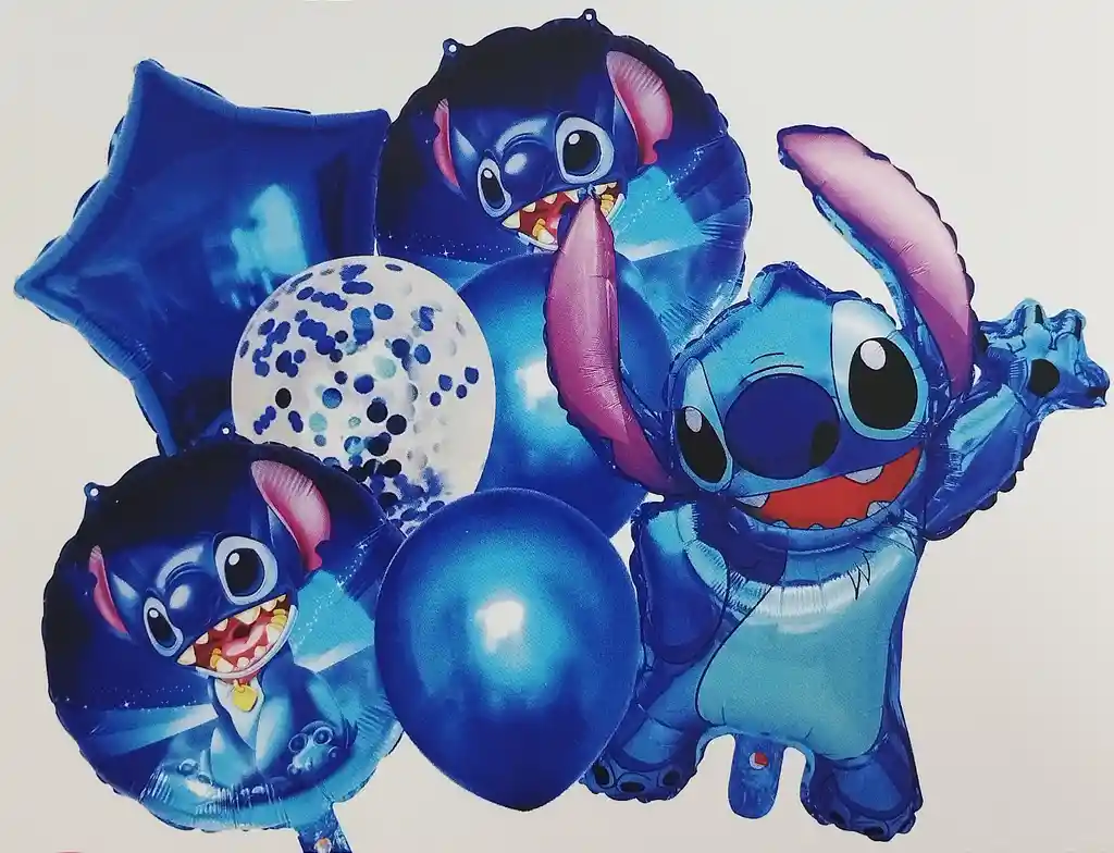 Globos Metalizados Stitch