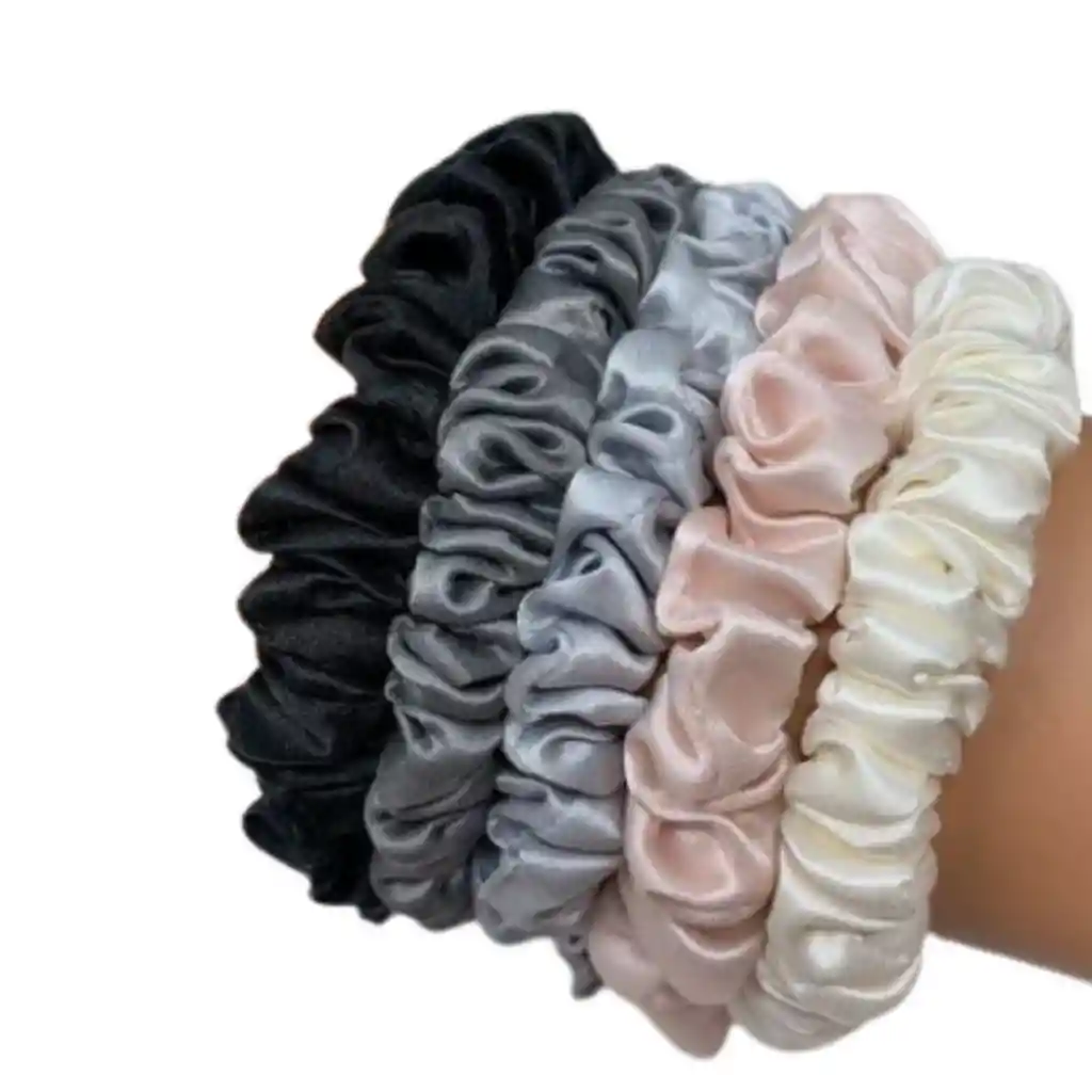 Set X4 Scrunchie Seda Bamba Ghbeauty