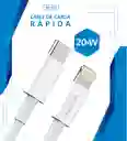 Cable Usb C A Lightning / 1 Mt / 20w / Sg411