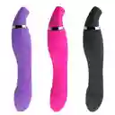 Vibrador Y Succionador Leboom, Vibrador Vaginal Y Succionador, Silicona