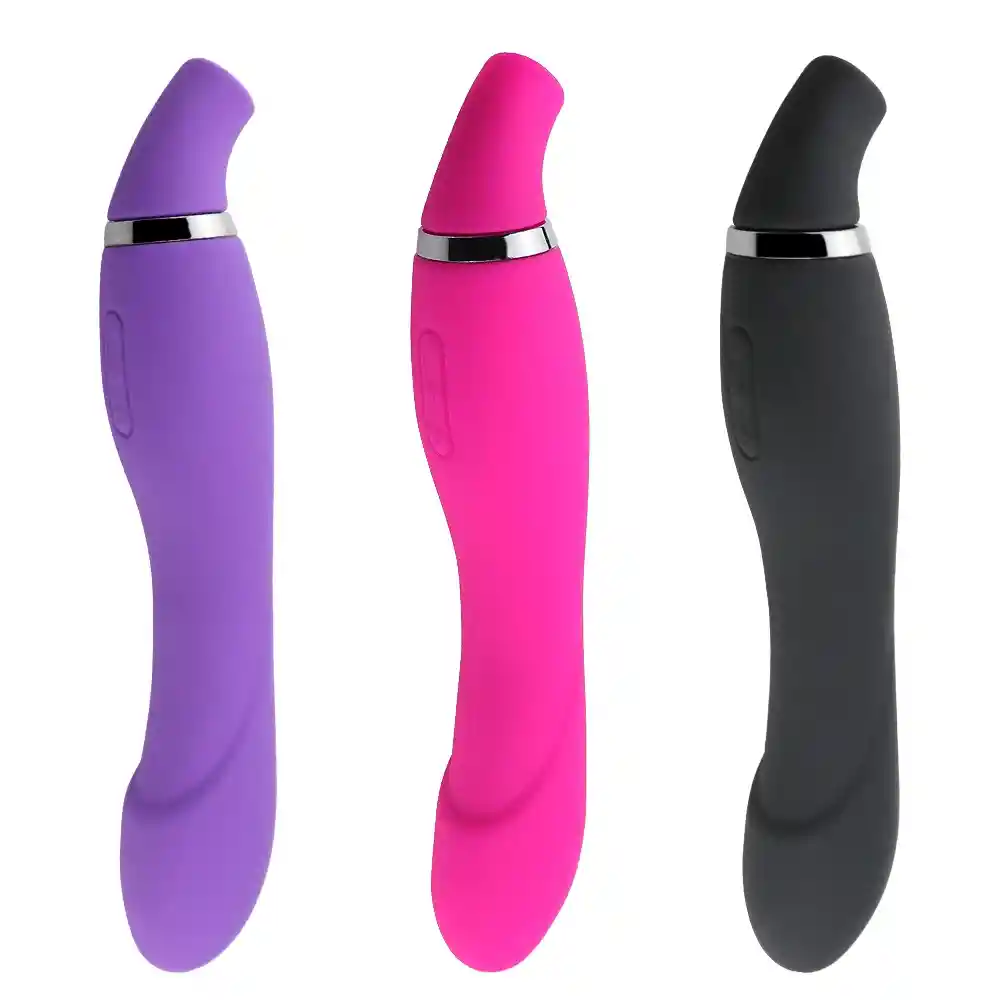 Vibrador Y Succionador Leboom, Vibrador Vaginal Y Succionador, Silicona